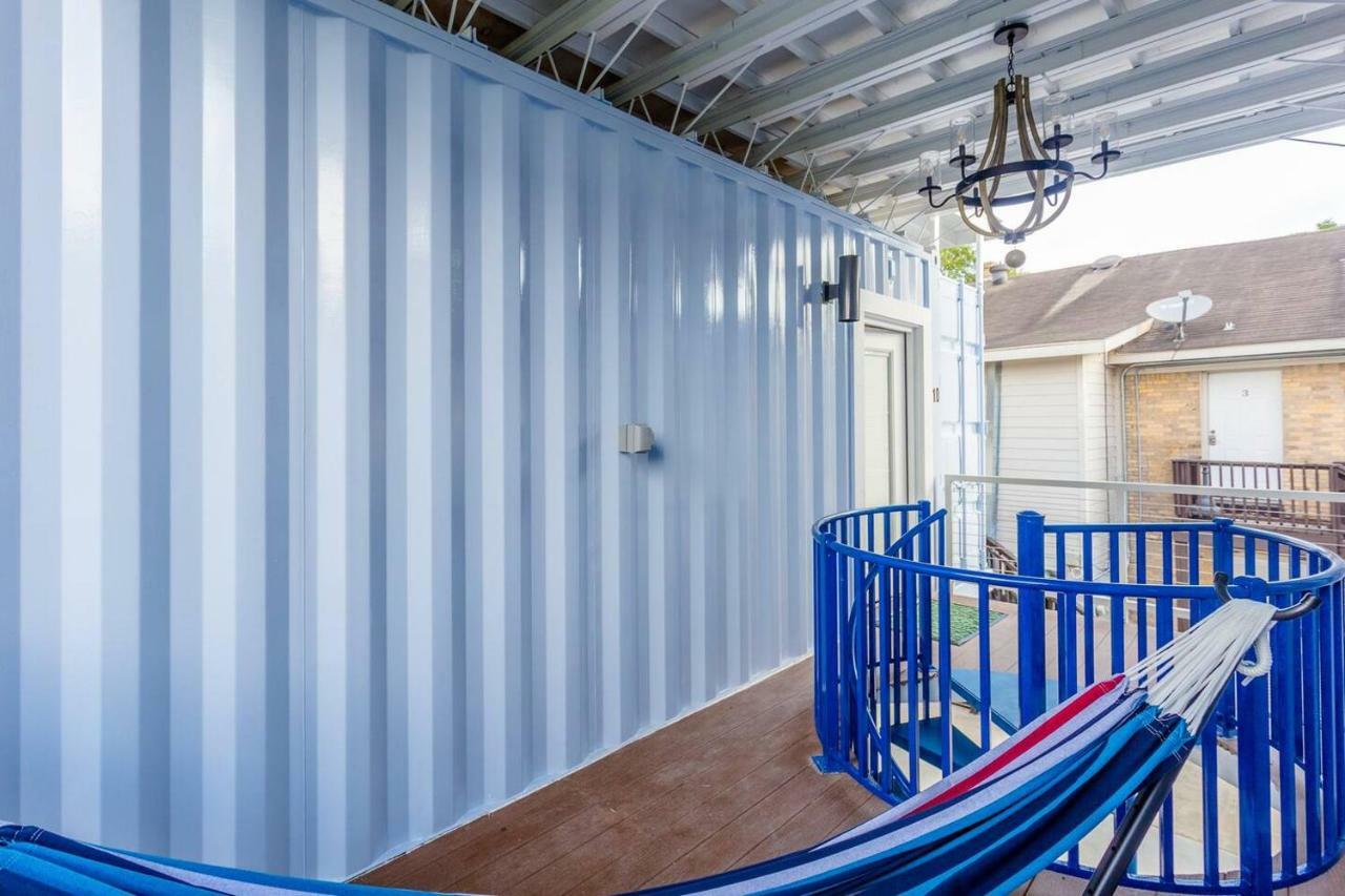 Apartamento East Downtown Micro-Luxe Container Living Pod #9 Houston Exterior foto